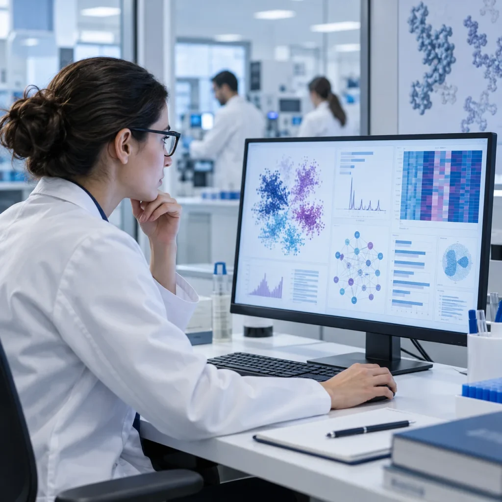 AI-supported interpretation of proteomic data